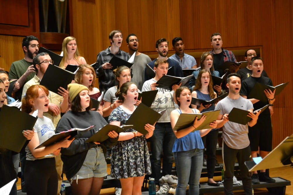<p>UB Chorus and UB Choir will be taking to Slee Hall on May 11 for “Stars,” a celebration of the night sky with music and poetry.</p>
