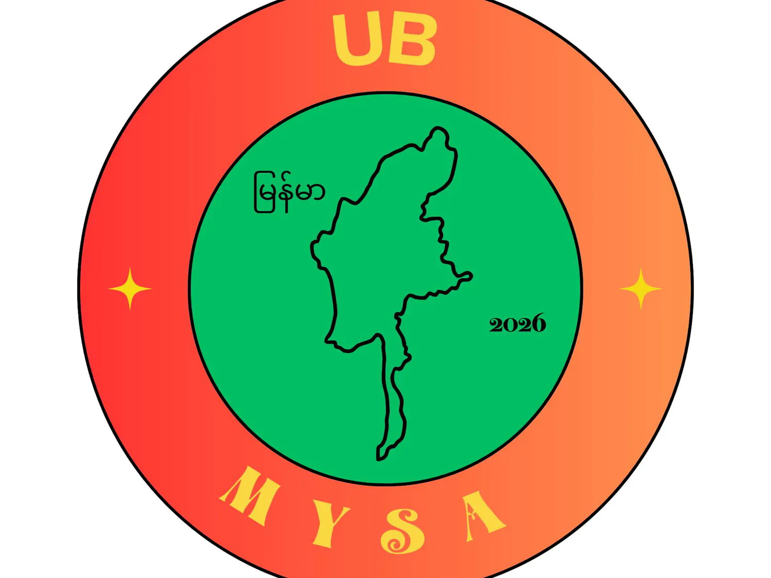 Myanmar Student Association club logo.
