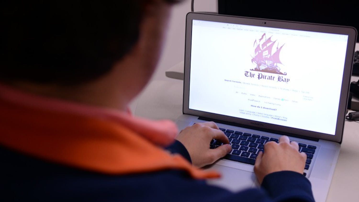 Torrenting remains popular on campus, despite popularity of streaming services and consequences. Photo illustration by Kainan Guo.