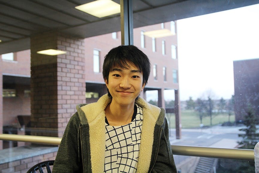 Sophomore business student L’Oniele Salim. Junior business student Kota Hatasaki. Sophomore business student Yubin Xie. International students continue to pursue their college education a year into the Trump administration.
