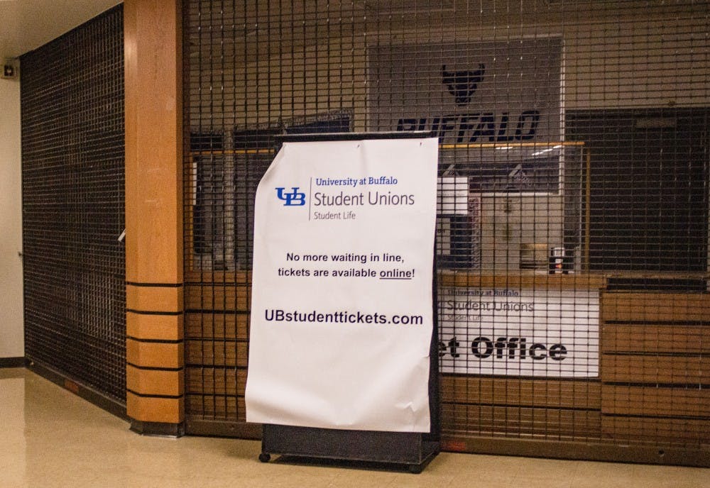 <p>UB Ticket Office at the Student Union.</p>