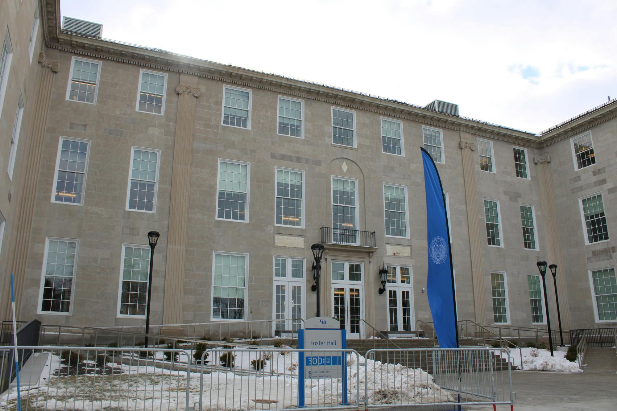Foster Hall on South Campus 