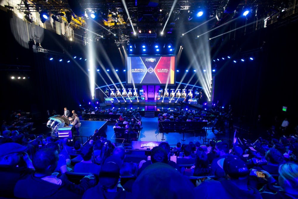 <p>UB lost in the Heroes of the Dorm Grand Finals to Université Laval 0-3 Saturday evening. The team battled its way to the final round at Blizzard Arena in Burbank, California after advancing through a bracket of 64 teams. More than 300 teams competed to enter the bracket.</p>