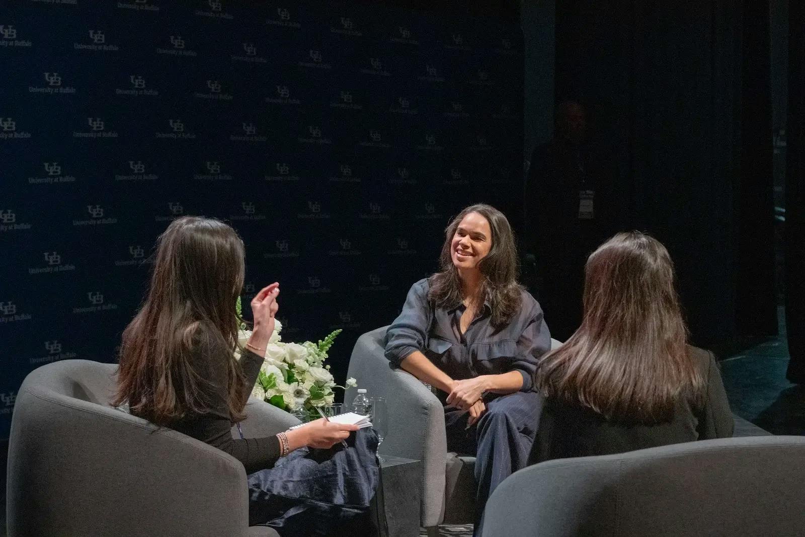 Misty Copeland sat down with Managing Editor Hannah Rashad and Senior Features Editor Sophia Stines on Wednesday evening before her Distinguished Speaker Series presentation.