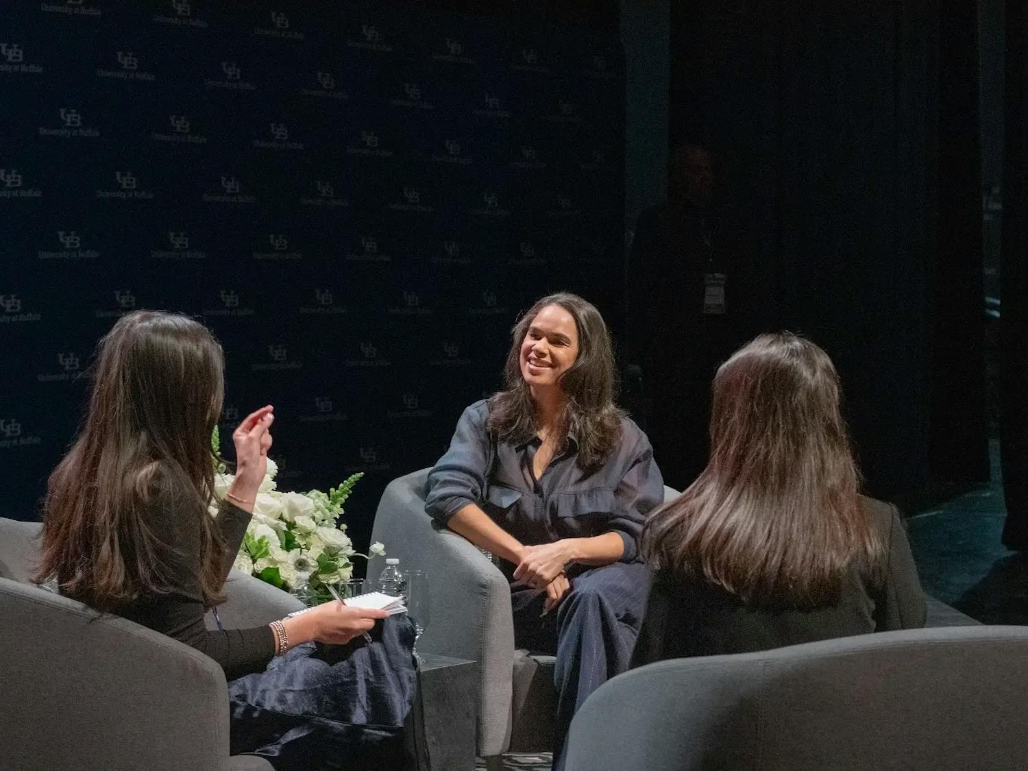 Misty Copeland sat down with Managing Editor Hannah Rashad and Senior Features Editor Sophia Stines on Wednesday evening before her Distinguished Speaker Series presentation.