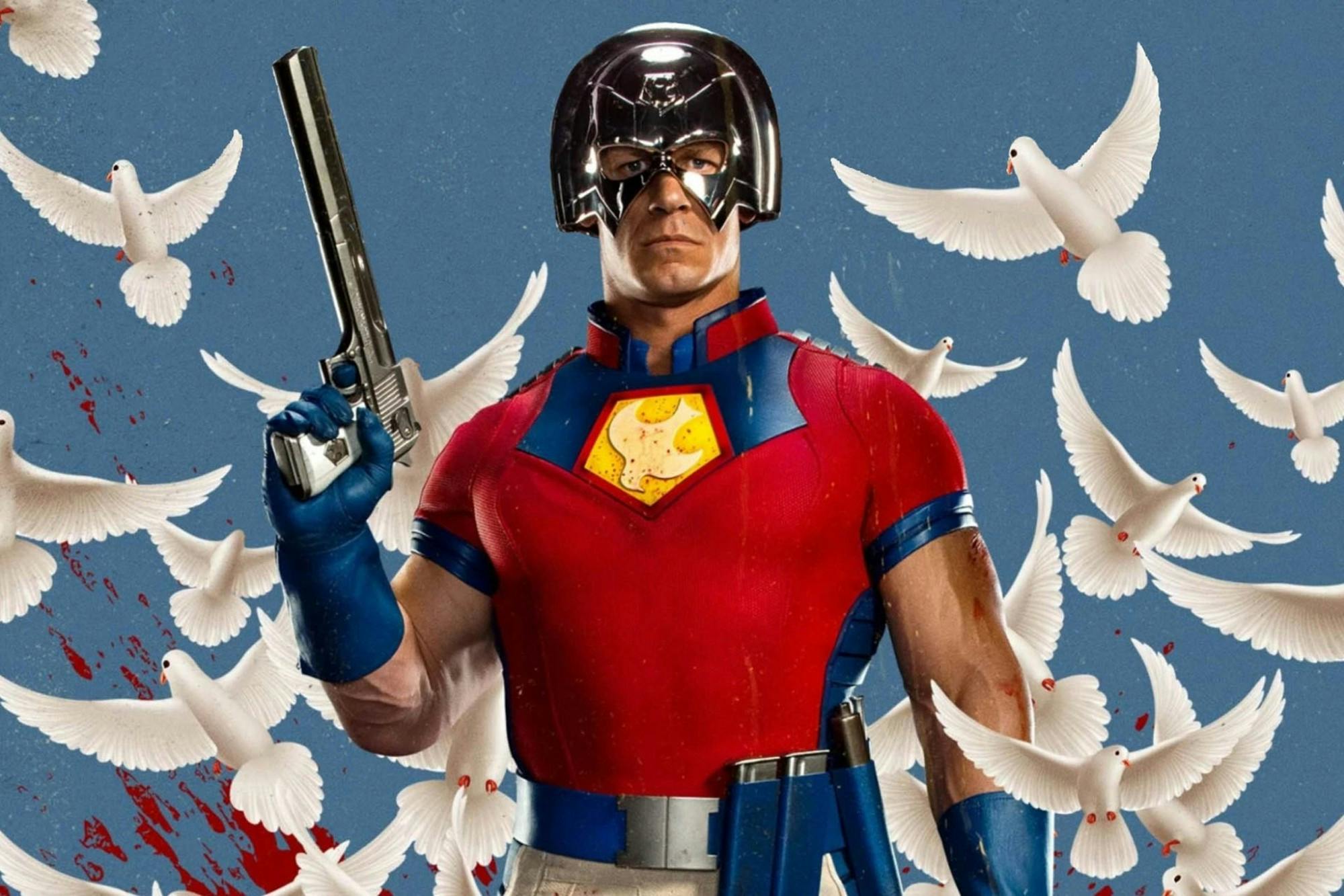 John Cena stars in “Peacemaker,” a TV series created by James Gunn for HBO Max.