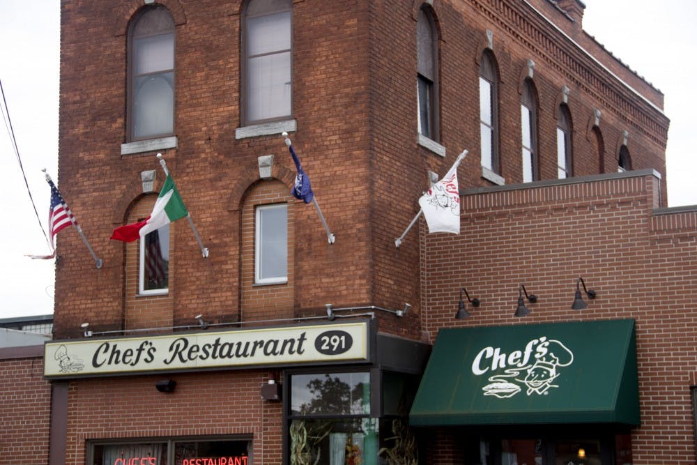 <p>Chef's restaurant is located on the corner of Seneca and Chicago Street in Downtown Buffalo. Chef's is a longtime staple in the local cuisine.&nbsp;</p>
