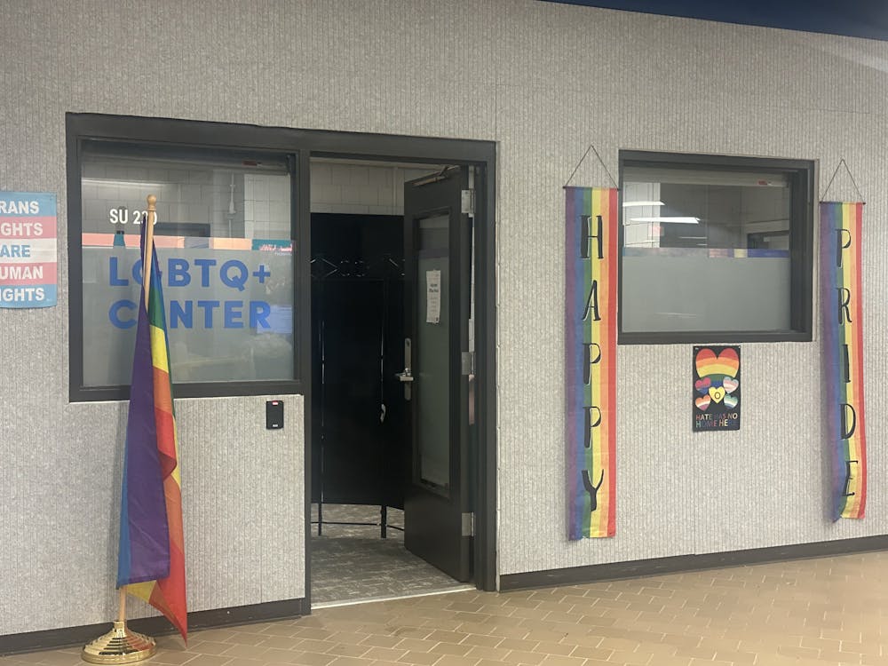 A picture of UB's LGBTQ+ center on the second floor of Student Union, which opened in the fall. 