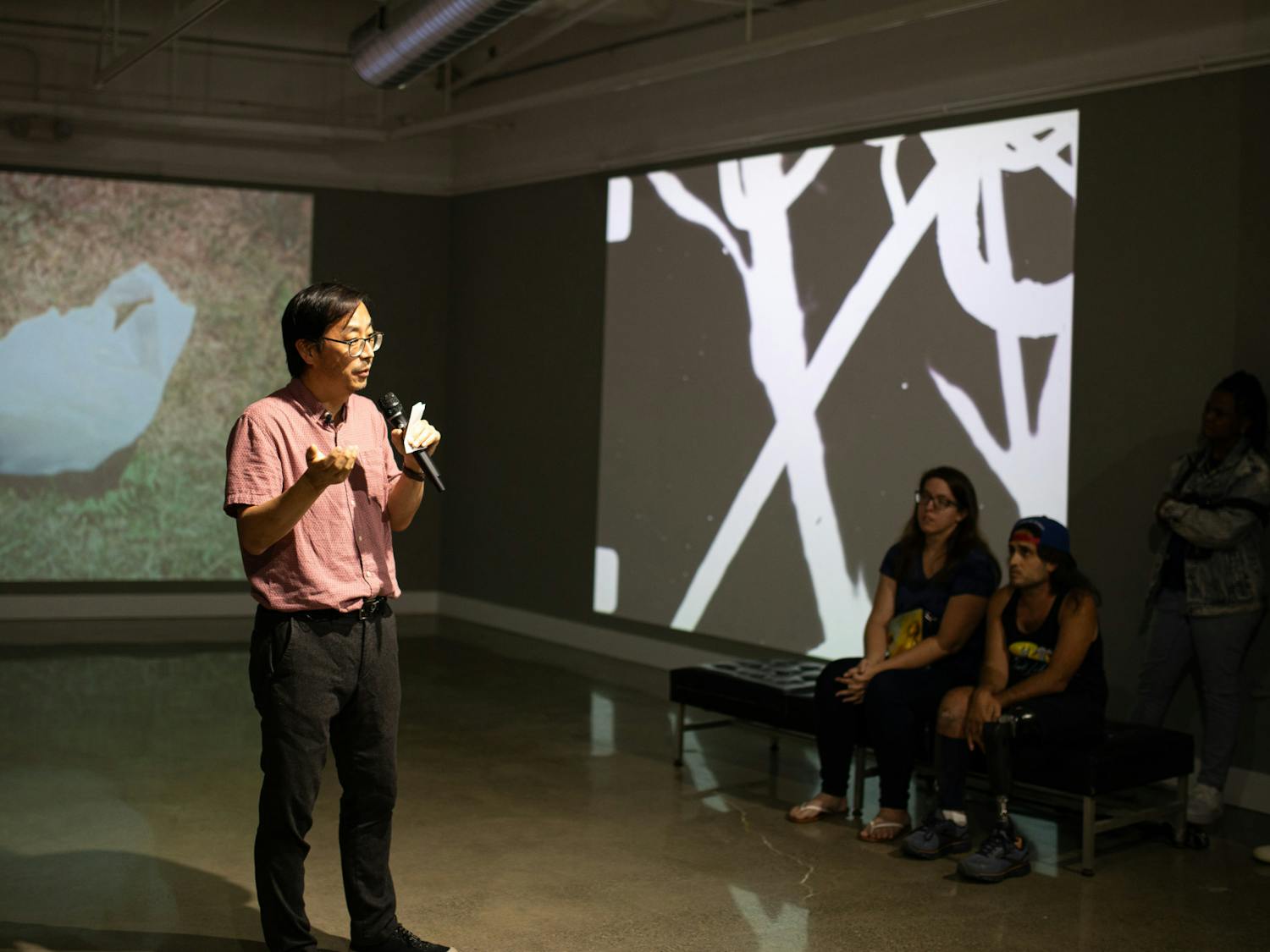 Media artist and UB faculty member Carl Lee discusses his newest project "Unity Island."