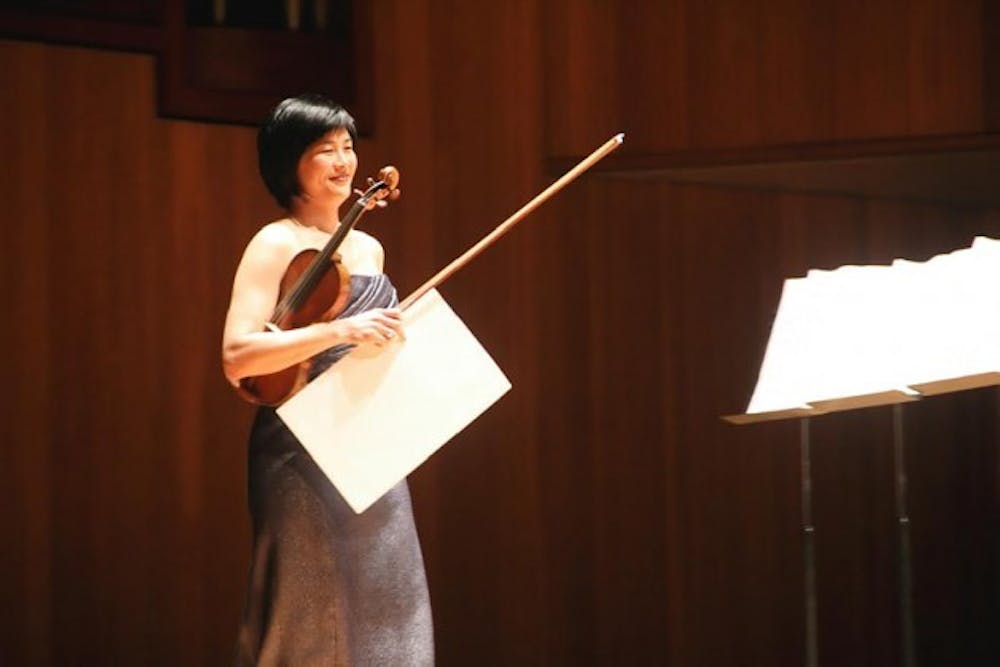 World-renowned violinist Jennifer Koh performed &ldquo;Bach and Beyond Part III&rdquo; Thursday night, masterfully blending Baroque and contemporary Bach into a performance that left everyone in attendance impressed. Kenneth Kashif Thomas, The Spectrum