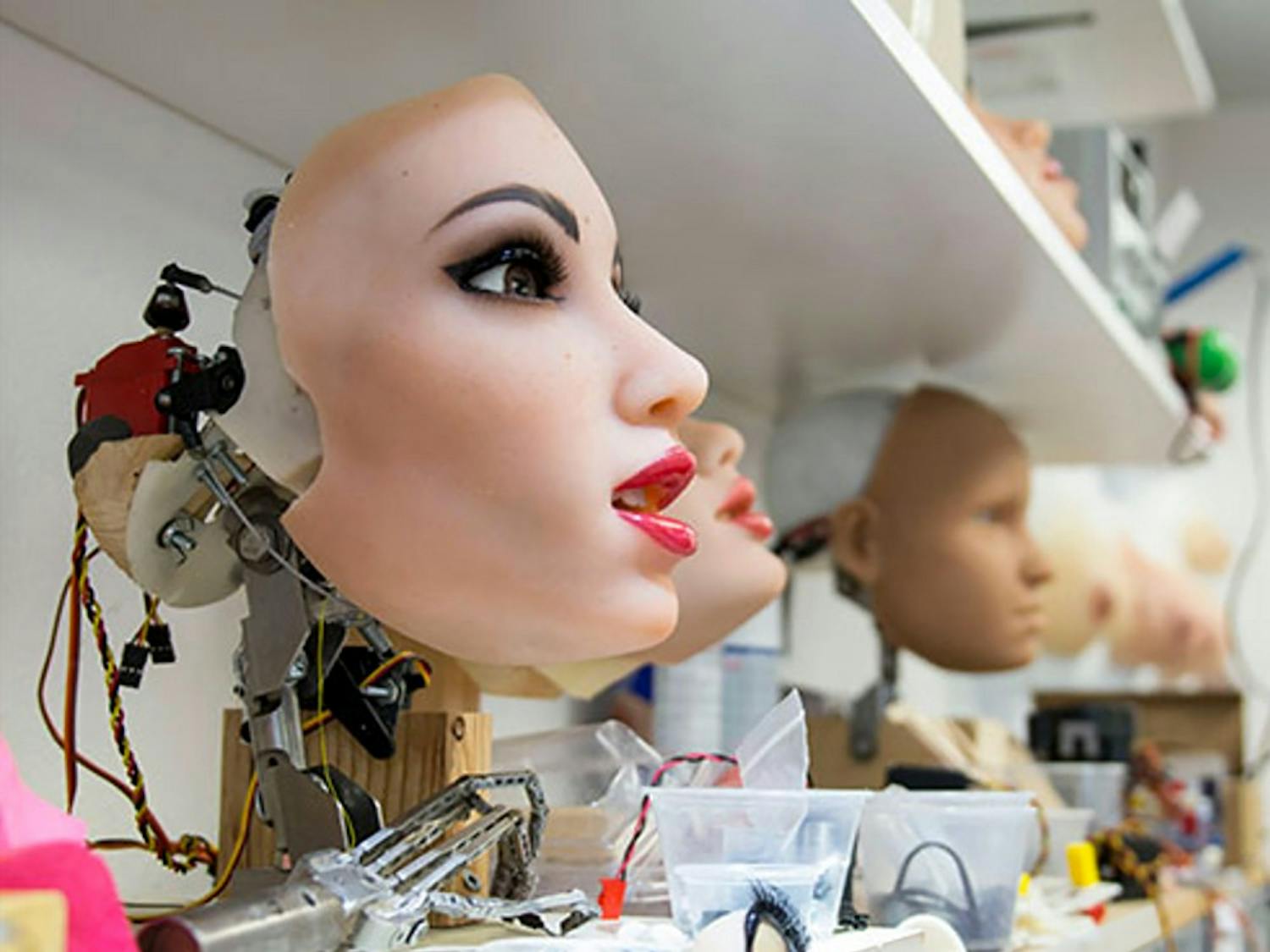 The Realbotix project by RealDoll is developing a sex robot with touch sensor and heating abilities. Students are concerned about what the future of relationships will be as the robot gains popularity in the sex doll industry.