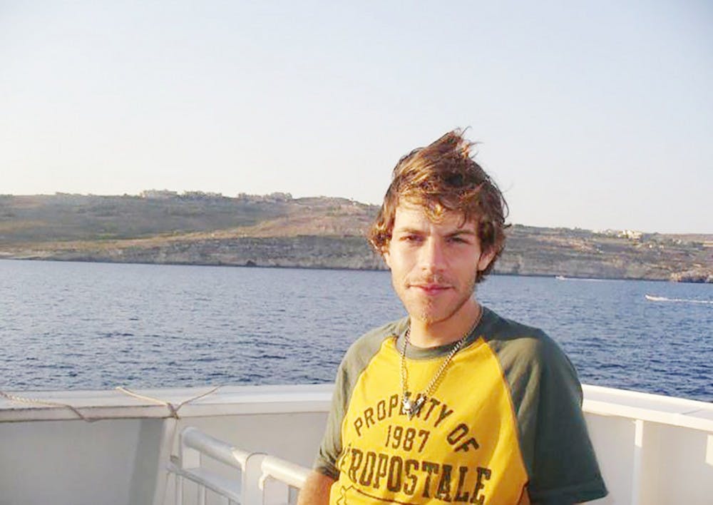 <p>Cornato Vella standing on the Gozo Channel ferry in Malta, Europe four years ago. While his family stayed in Europe, Vella lived on his own in the United States, homeless and having difficulties keeping up with school work.</p>