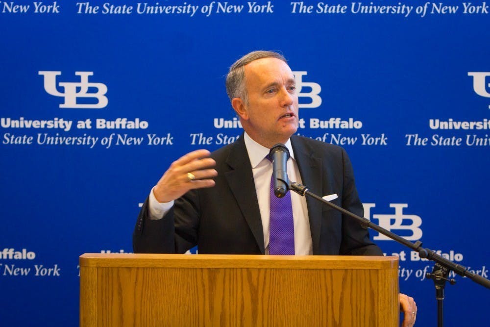 <p>Dennis Black at the SEFA celebration event in Davis Hall.</p>