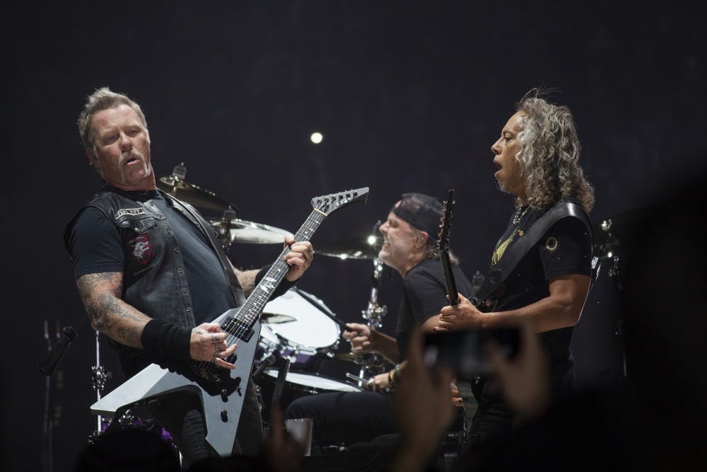 <p>Metallica found a home at the KeyBank Center on Saturday night. Hardcore fans and newcomers rejoiced over a nearly three-hour set featuring cuts from “Hardwired...To Self Destruct” as well as concert staples like “One” and “Seek and Destroy.”</p>