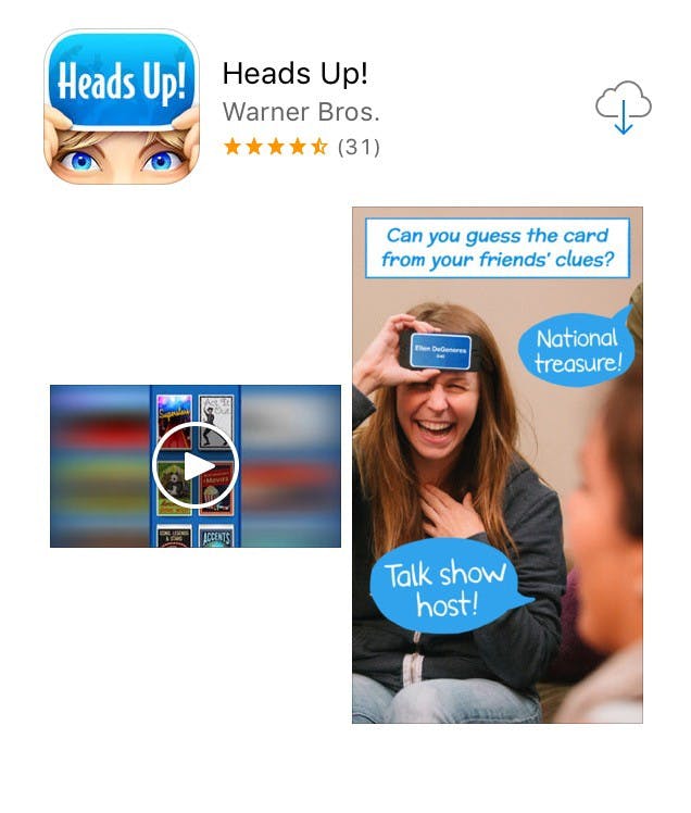 Games like Heads Up are a fun way to improve any party or gathering.&nbsp;