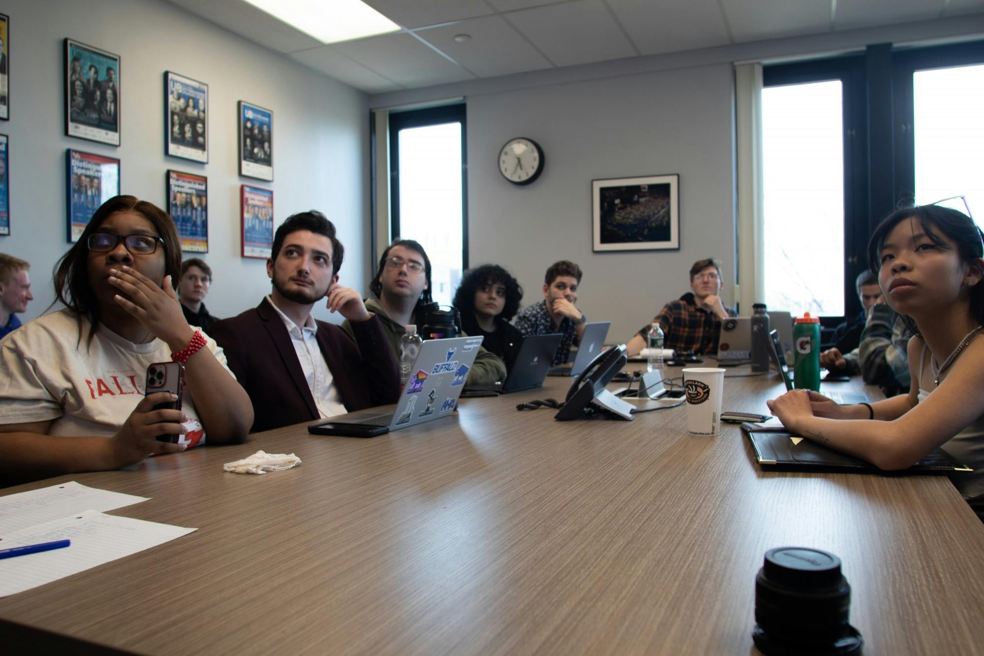 &nbsp;Student organizations and Student Association senators attend Monday’s SA senate meeting.&nbsp;