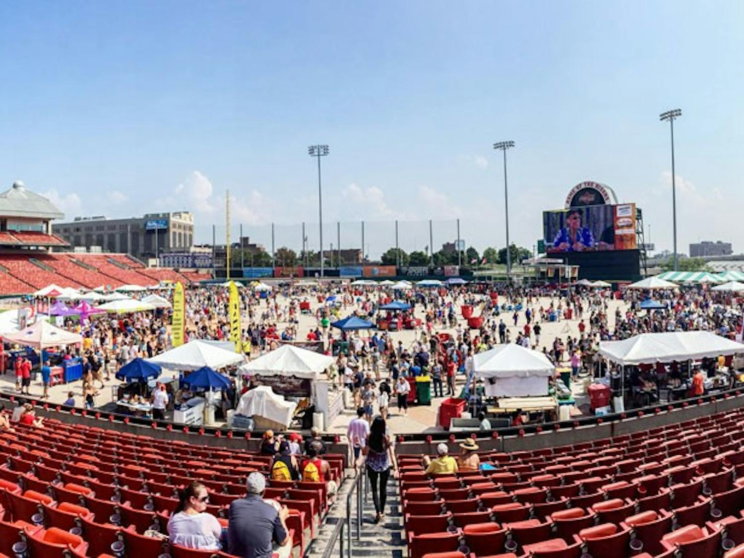 The National Buffalo Chicken Wing Festival was held at Coca Cola Field in downtown Buffalo on Sept. 5 and 6 of&nbsp;2015.
