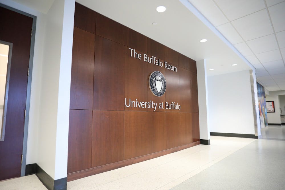 The UB Council meets four times a year, typically in the Buffalo Room in Capen Hall.