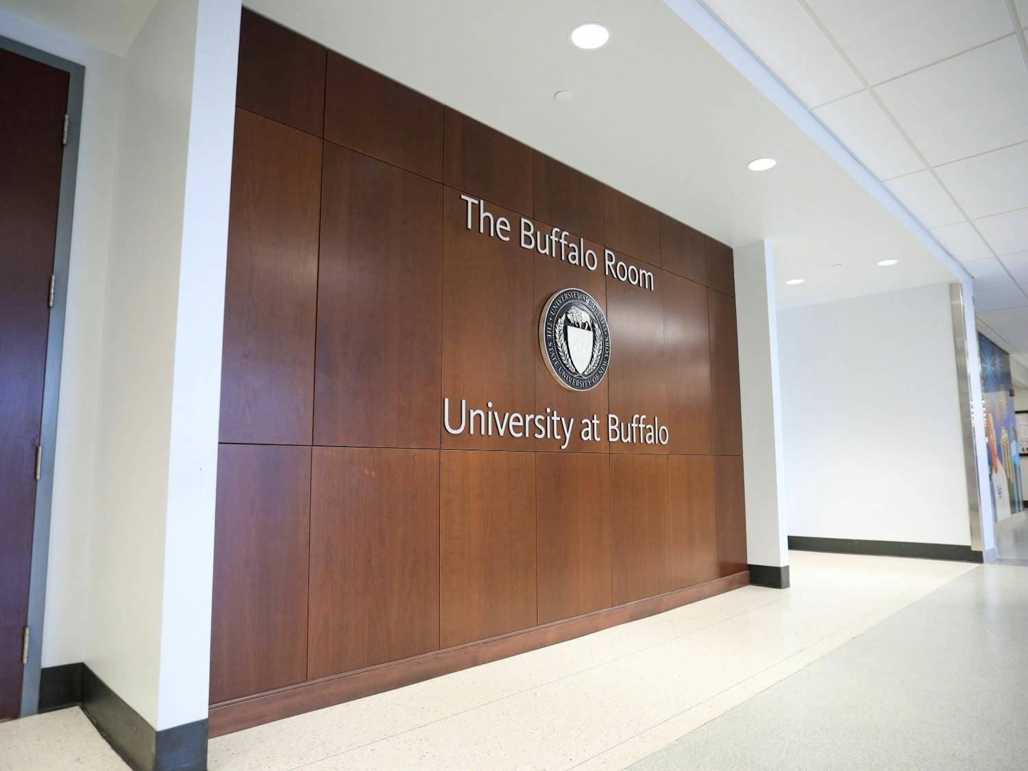 The UB Council meets four times a year, typically in the Buffalo Room in Capen Hall.