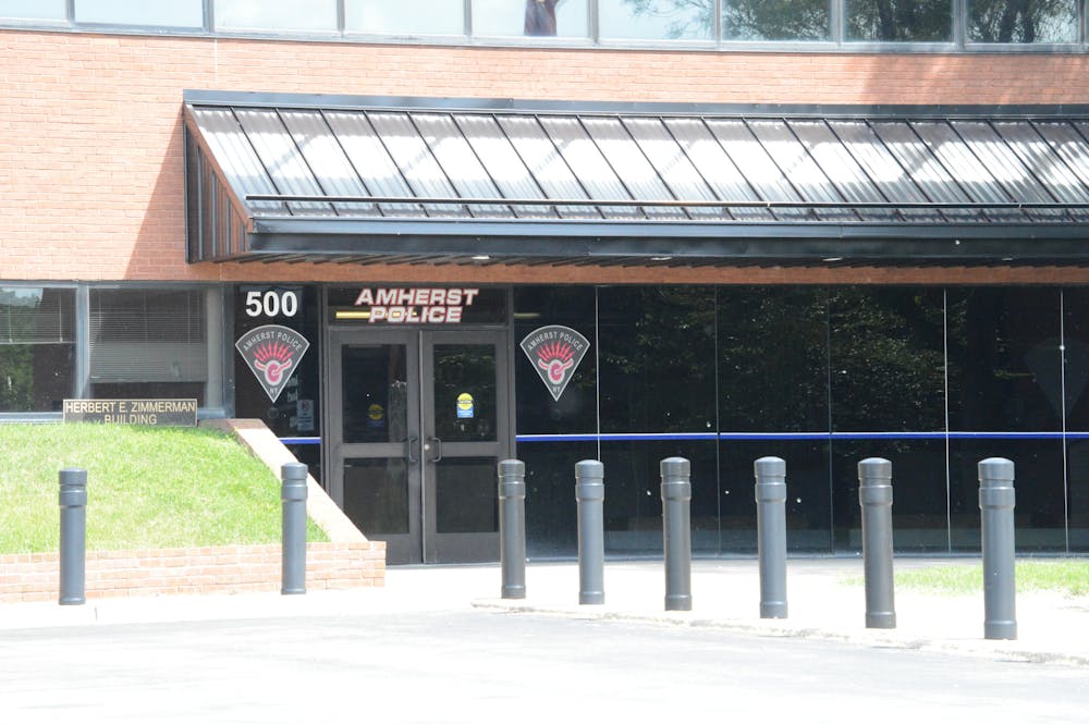 <p>Amherst police station.&nbsp;</p>