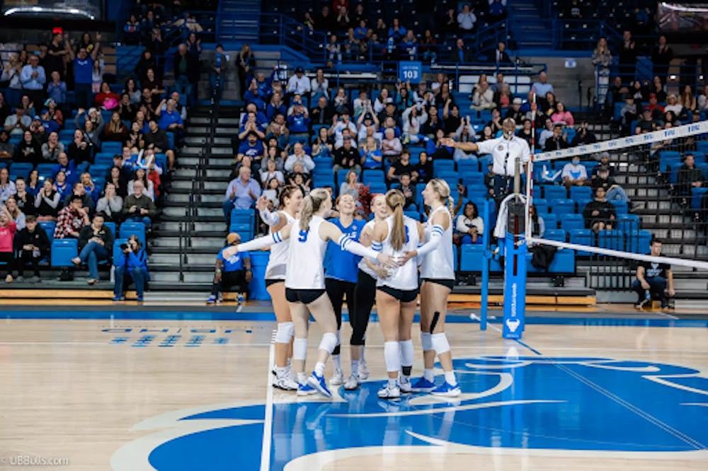 <p>The UB Women's volleyball team won the Buffalo Invite for the second consecutive year.</p>