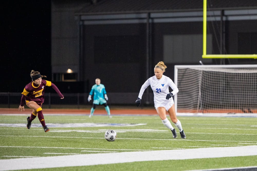 <p>UB women's soccer is now 1-1 in the spring season.</p>