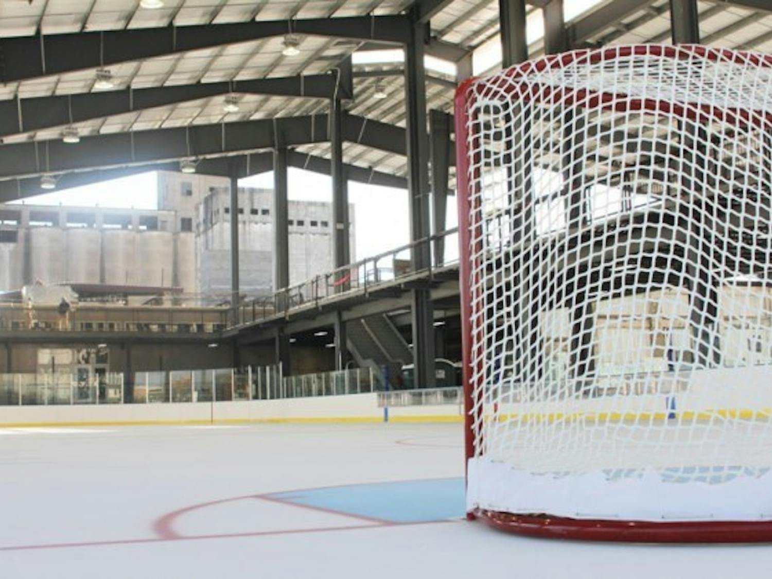 Buffalo RiverWorks, located at 359 Ganson Street, will offer people in Buffalo outdoor curling and ice hockey when it officially opens to the public February 2015.&nbsp;
Andy Koniuch, The Spectrum&nbsp;