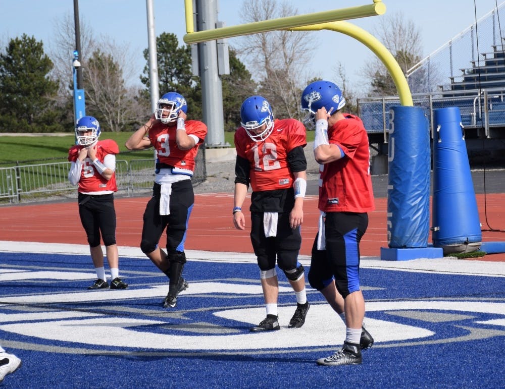 Buffalo football rising sophomore quarterback Chris Merchant (No. 12)&nbsp;will be transferring out of the program. It is unclear just yet where Merchant will be transferring to, but it’s rumored to be the University of Western Ontario.