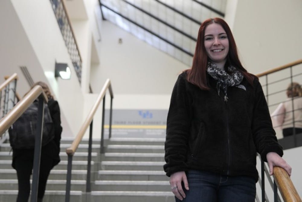 Kristin Waldby, a junior sociology and communication major, has raised $1,050 for the American Lung Association&#39;s Fight for Air Climb. She is participating in memory of her mother who passed away from lung cancer a year ago.
Emily Li, The Spectrum