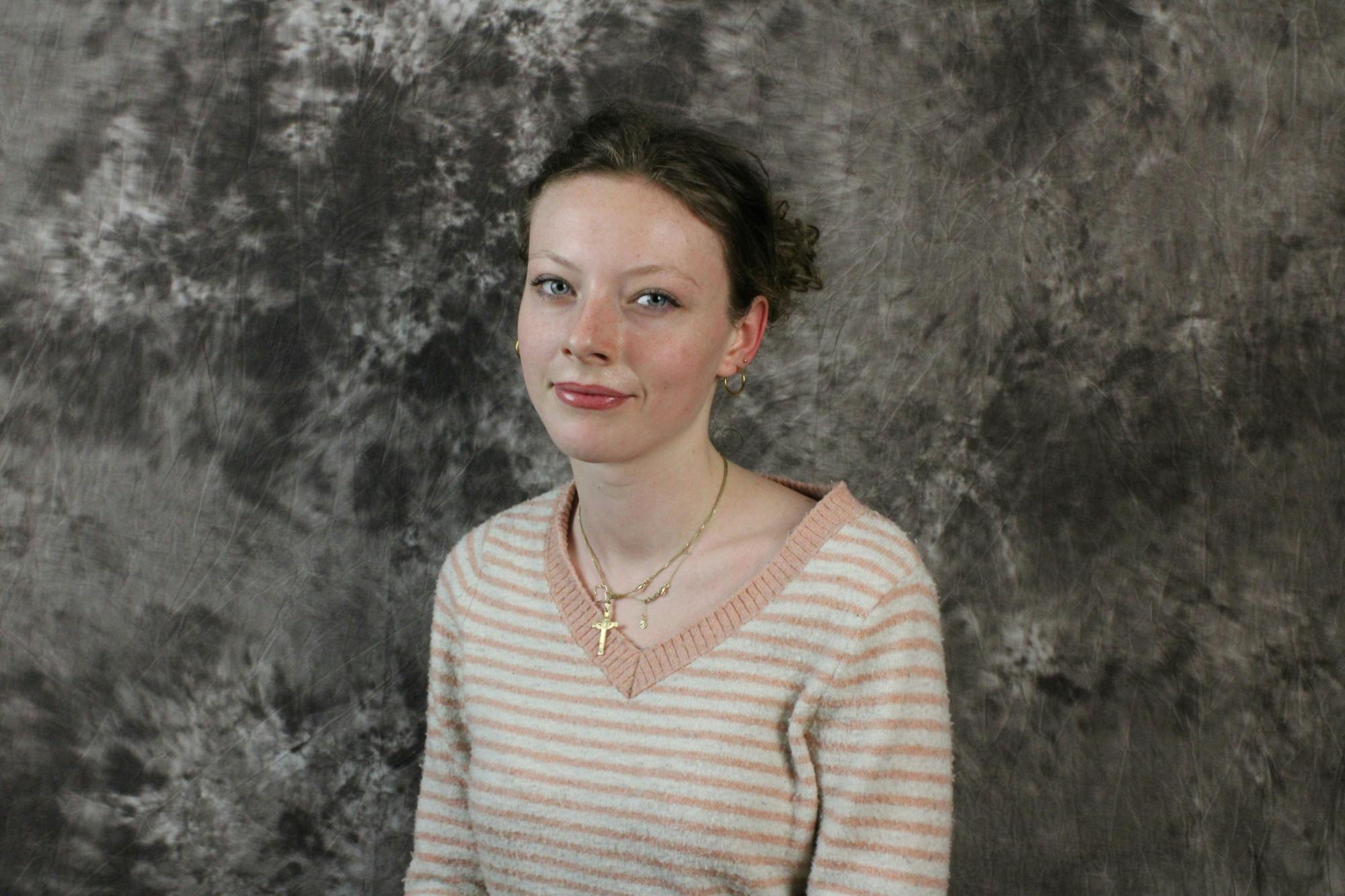 Headshots of Agnes Keough