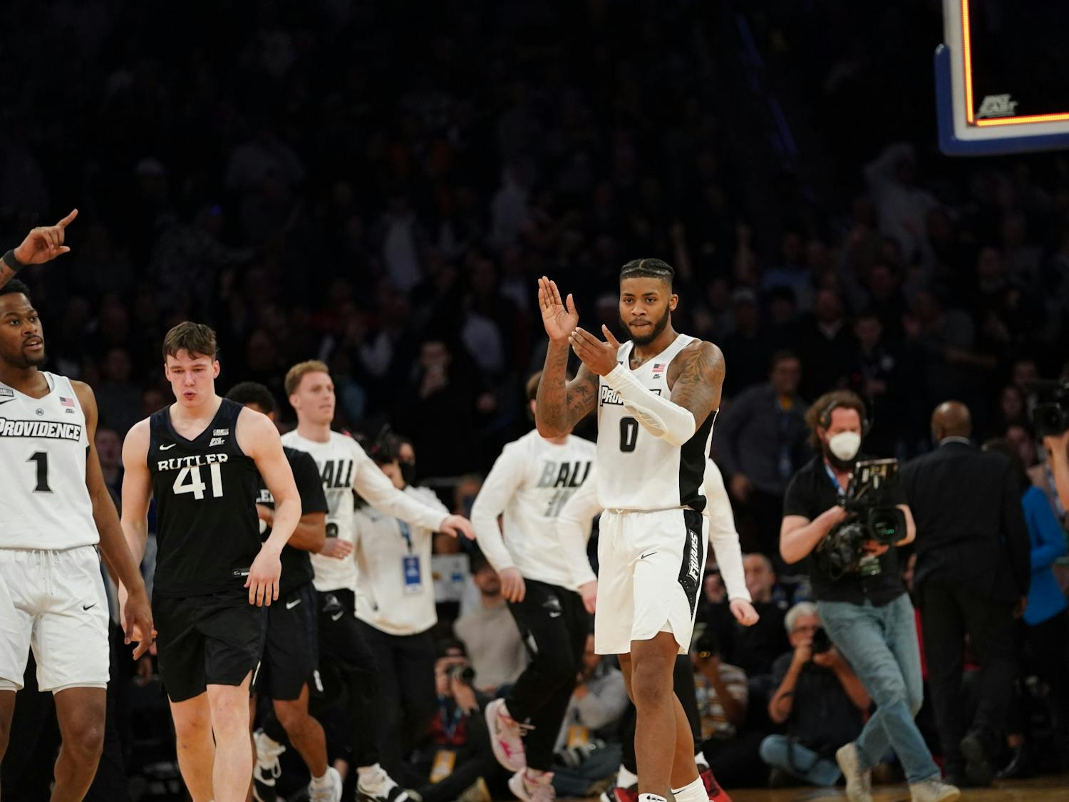 Fifth-year center Nate Watson is the emotional leader for the 25-5 Providence Friars.