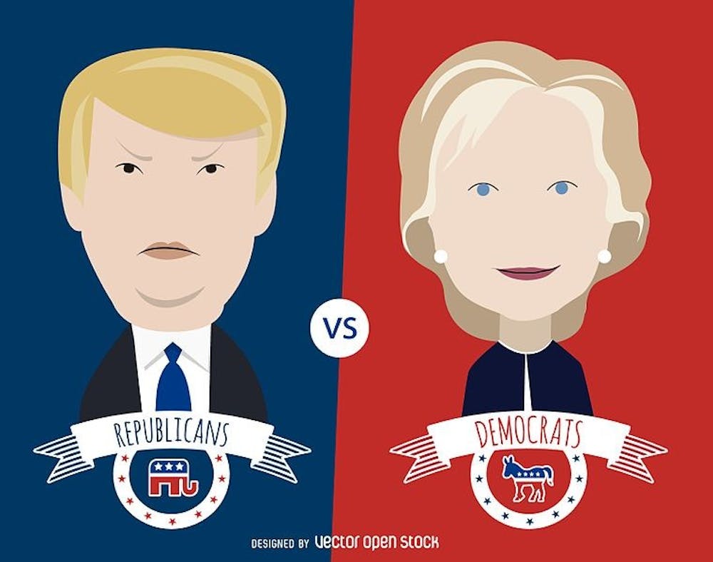 <p>Republican presidential candidate Donald Trump and&nbsp;Democratic presidential candidate Hillary Clinton faced off for the second time during&nbsp;Sunday night's presidential debate.</p>