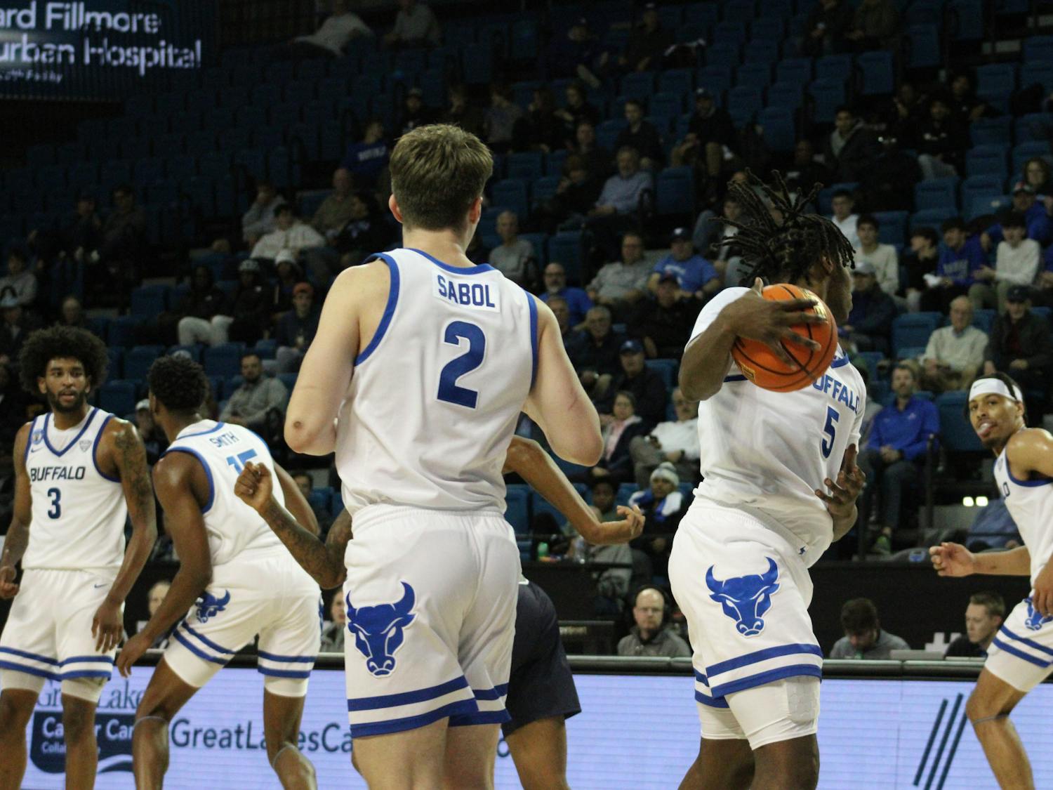 UB's Ryan Sabol scored a career-high 21 points against Bowling Green on Tuesday.