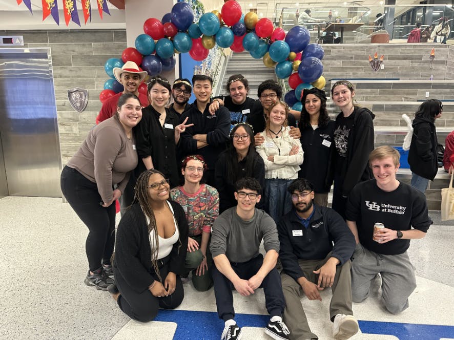 The team that put together the Ellicott Renaissance on Friday.