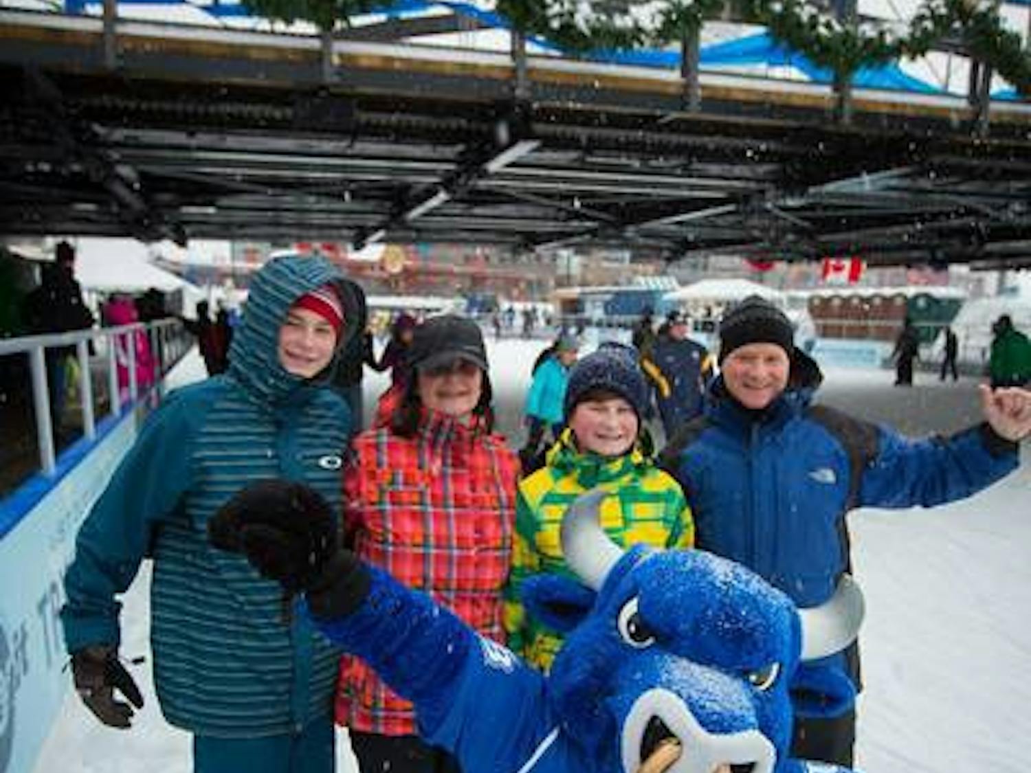 UB Alumni Association helped host an event at Canalside last winter. All UB alumni will soon be able to attend all Association events without having to pay a membership fee.