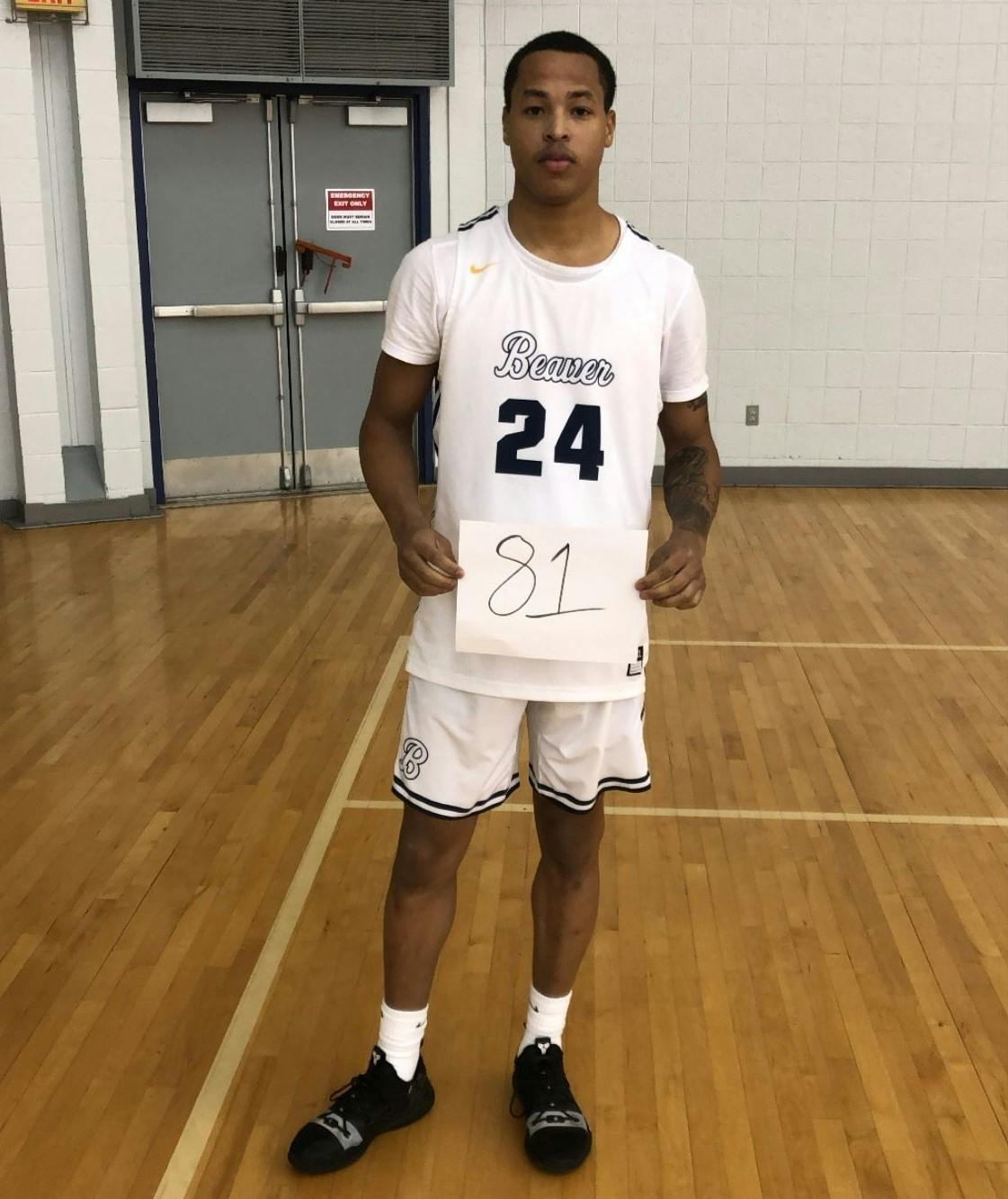 Incoming men’s basketball guard Yazid Powell paid tribute to Kobe Bryant by scoring 81 points in a game.