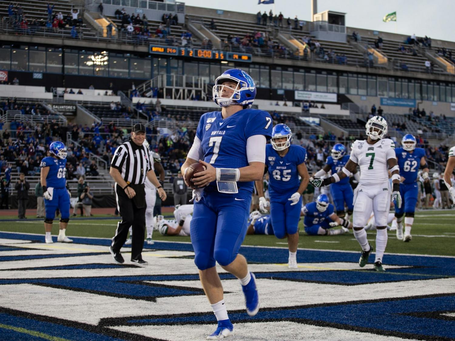 This season Kyle has found himself as the teams starting quarterback and starting punter.