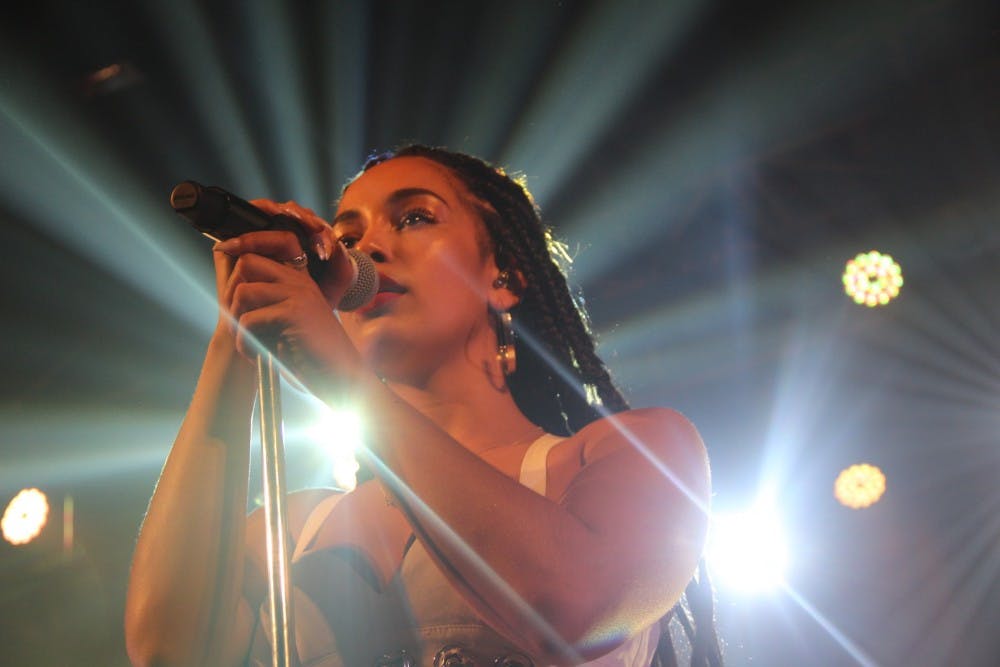 <p>Singer Jorja Smith played The Opera House in Toronto for two sold-out shows on Saturday and Sunday. Aside from playing her notable hits, Smith threw some covers and unreleased album cuts on the setlist.</p>