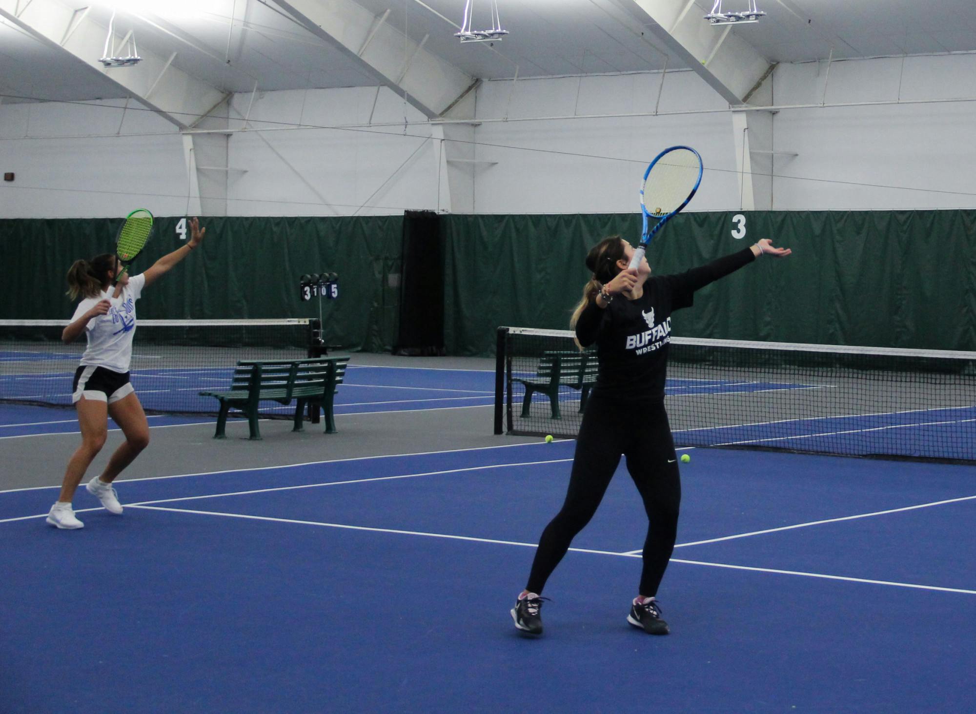 The team's record sits at 12-2 with only three matches left before conference play.&nbsp;