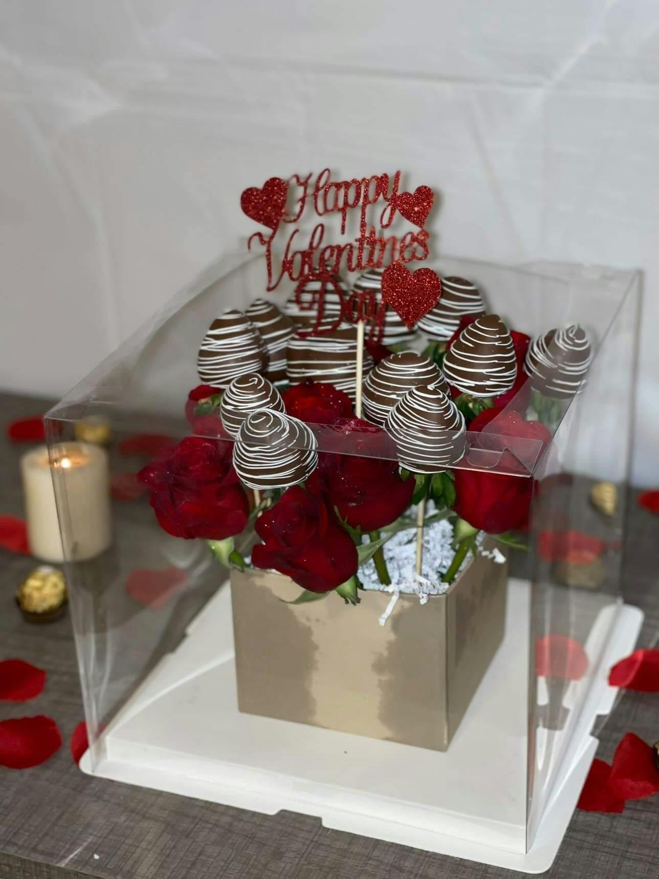 Chocolate covered strawberries are a staple of DeAnna Scott’s “Deez Munchies.”