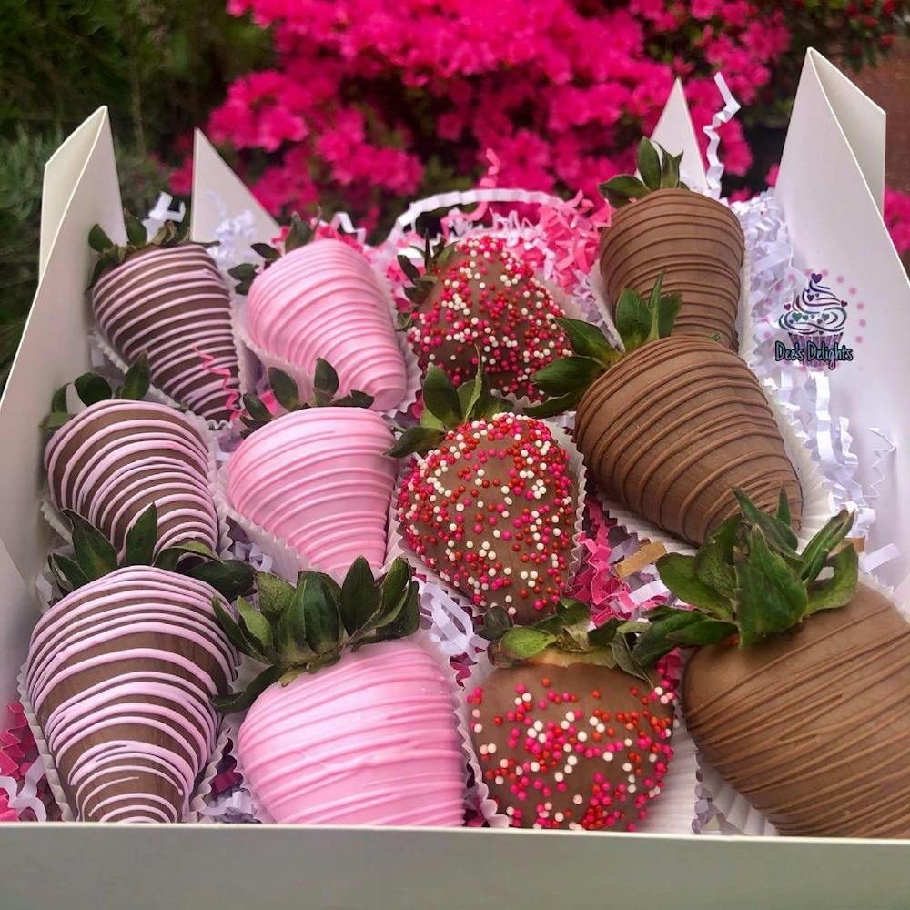 <p>Chocolate-covered strawberries baked by Deandra Clarke, a senior psychology and occupational therapy major.</p>
