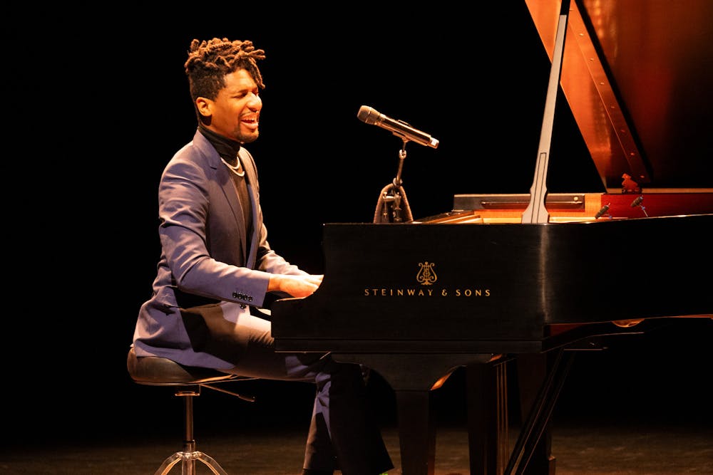 <p>Batiste deviated from the stiff formality of classical music performances, encouraging the audience to treat the concert as a “living room recital.”&nbsp;</p>