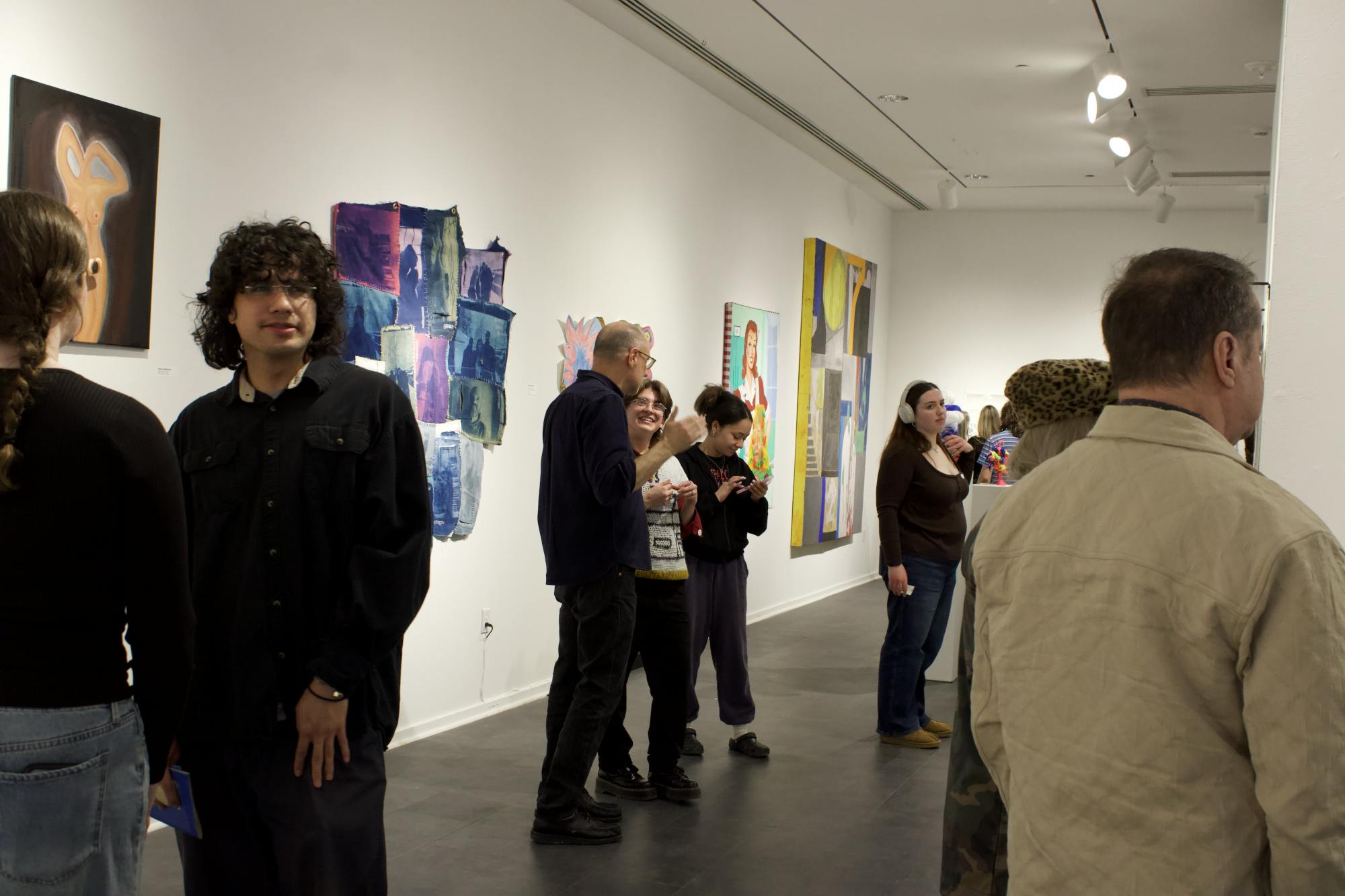 UB students, faculty and community members came to MEMORIA, an exhibition from April 21 to May 5 that showcases the artwork of 24 seniors in UB's Bachelor of Fine Arts program. 