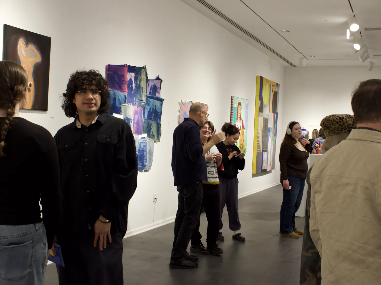 UB students, faculty and community members came to MEMORIA, an exhibition from April 21 to May 5 that showcases the artwork of 24 seniors in UB's Bachelor of Fine Arts program.