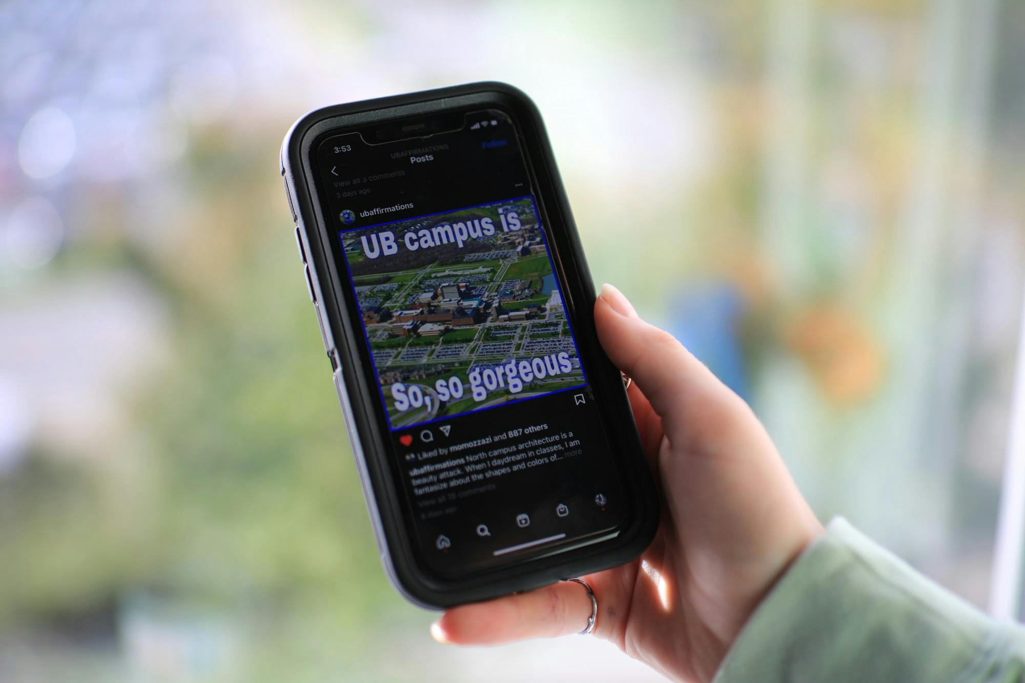 UB Affirmations has more than 1,700 followers on Instagram.