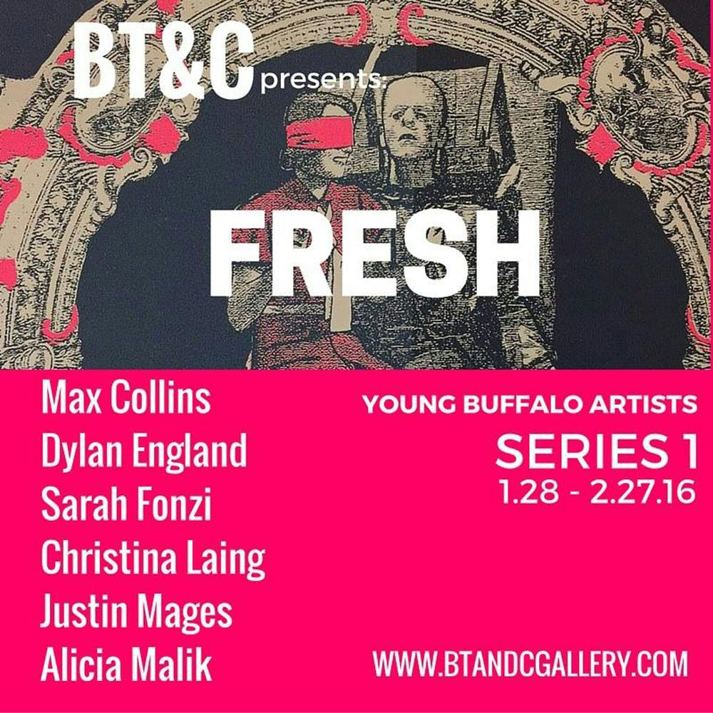 <p>Young Buffalo artists will be showcasing their talent and signature style&nbsp;referencing “Young British Artists” through BT&G. This is a free gallery for young Buffalo artists, including UB students, to show their unique work.</p>