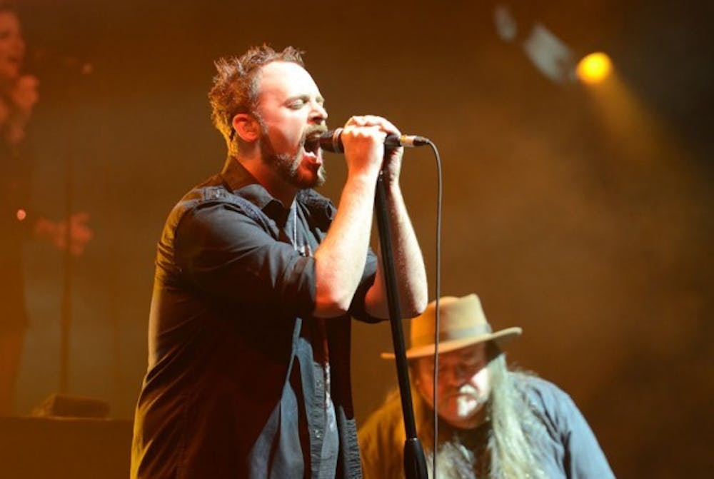 Lead singer Alex McNamara was among the many members of The Australian Pink Floyd show to make audience members reminisce about the glory days of the iconic band.&nbsp;Kainan Guo, The Spectrum