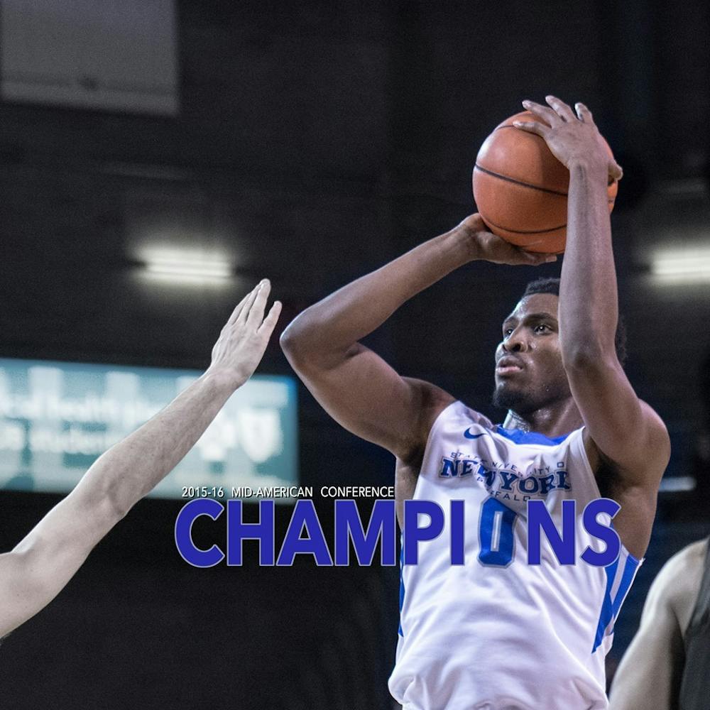 <p>Junior wing Blake Hamilton hit a game-winning three point shot with three seconds remaining Saturday to give the Bulls their second straight MAC Tournament&nbsp;Championship and send the team to its second straight NCAA Tournament.&nbsp;</p>