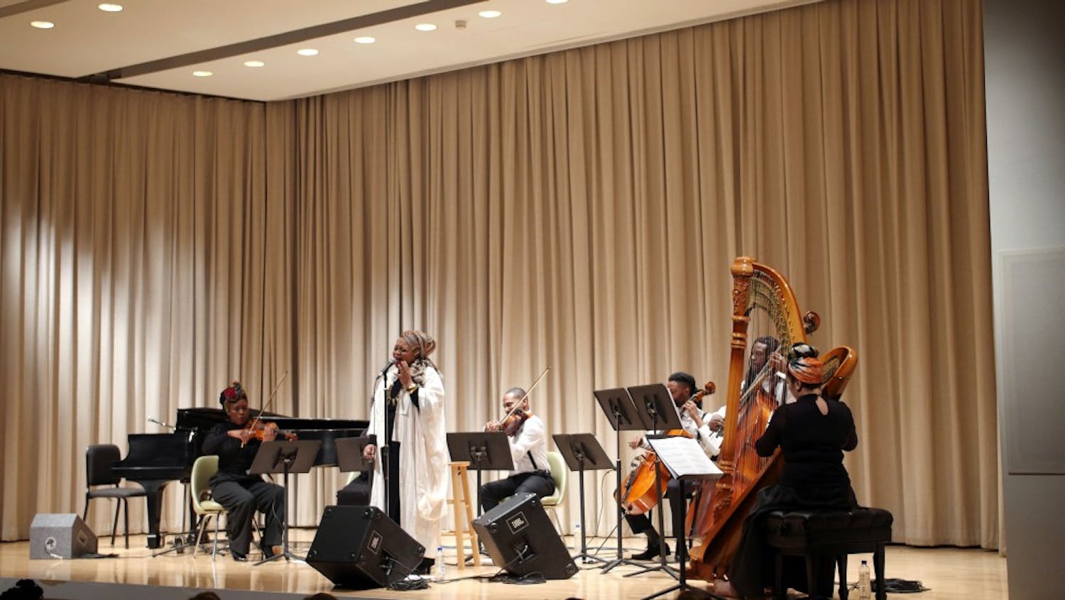 Nina Simone’s music came to life at Albright-Knox on Thursday night thanks to Buffalo musicians Drea D’Nur and Roostock Republic’s Dear Nina tribute.