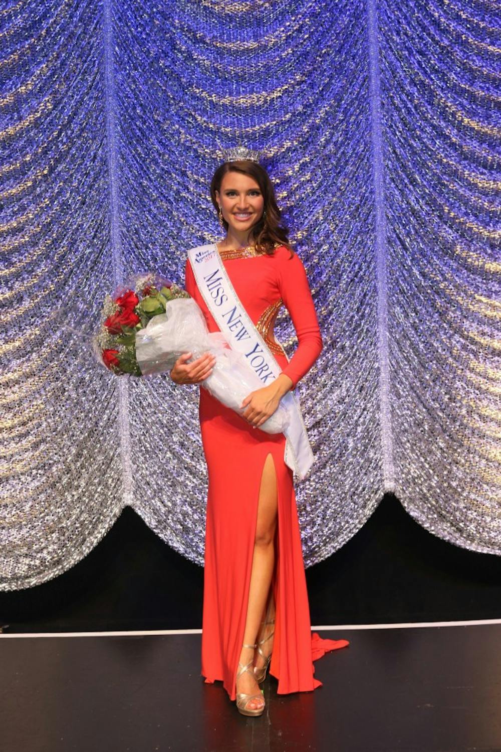 <p>UB law student Gabrielle Walter wins this year's Miss NY Competition and aims to compete in the Miss America competition this September.&nbsp;</p>